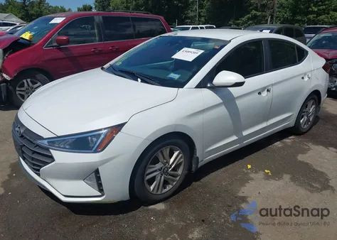 2019 Hyundai Elantra Sel from USA, damaged, VIN 5NPD84LF4KH475223
